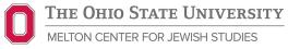 Melton Center for Jewish Studies at The Ohio State University logo