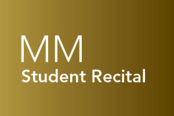 Student recital, Master of Music