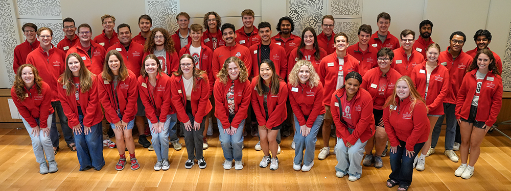School of Music Ambassadors 2024-25 group