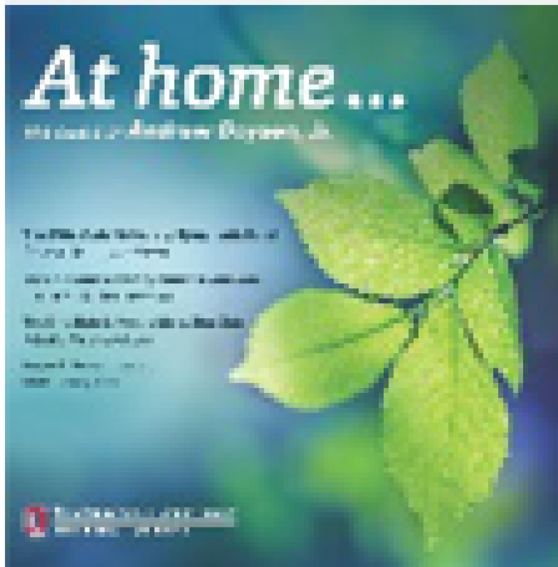 At home...the music of Andrew Boysen Jr CD cover of At home...the music of Andrew Boysen Jr