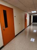 Weigel Hall practice room hallway