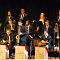 Jazz band performing