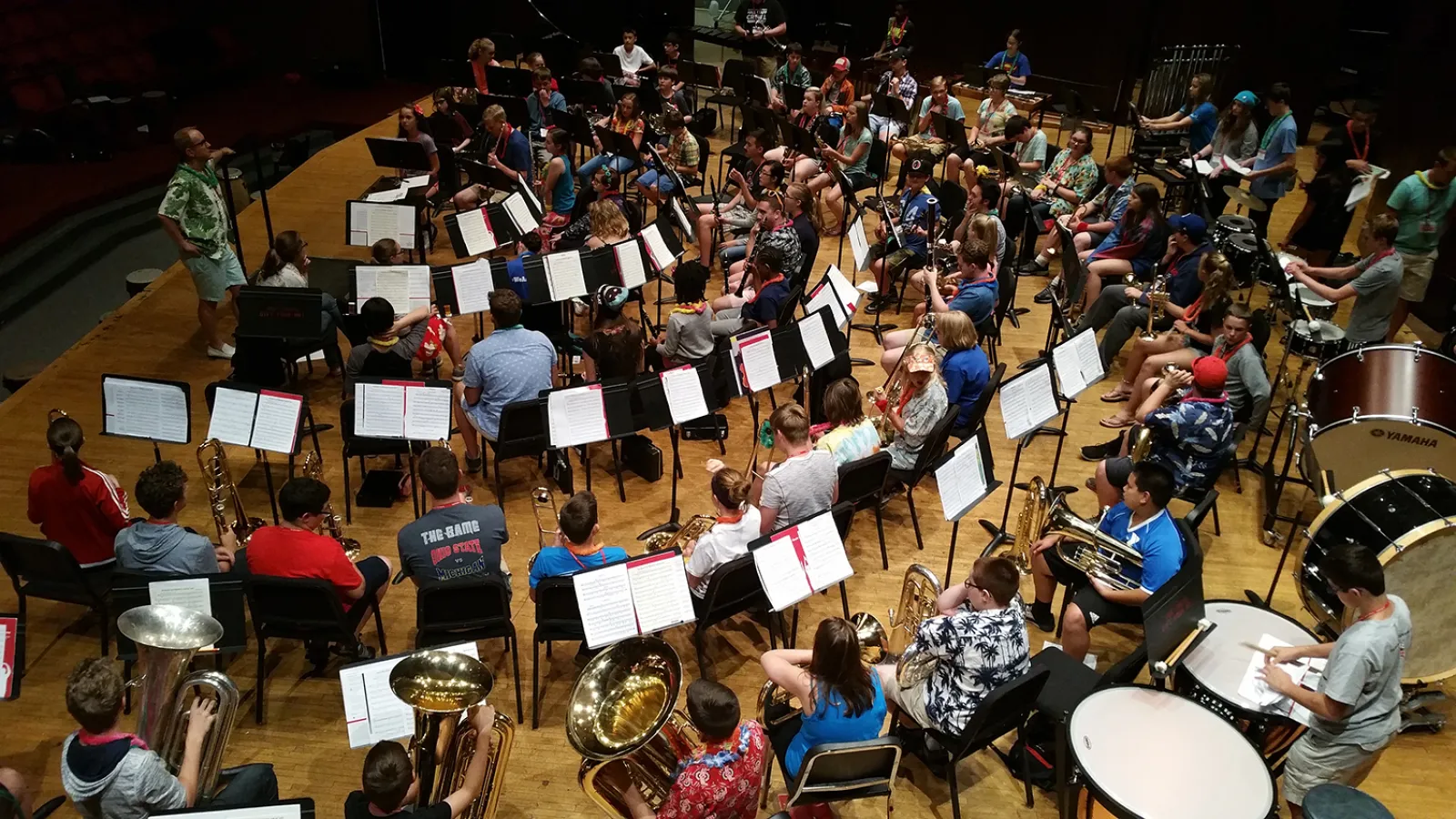 Group rehearsal