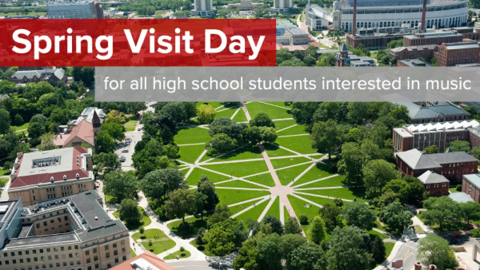 Spring Visit Day event page