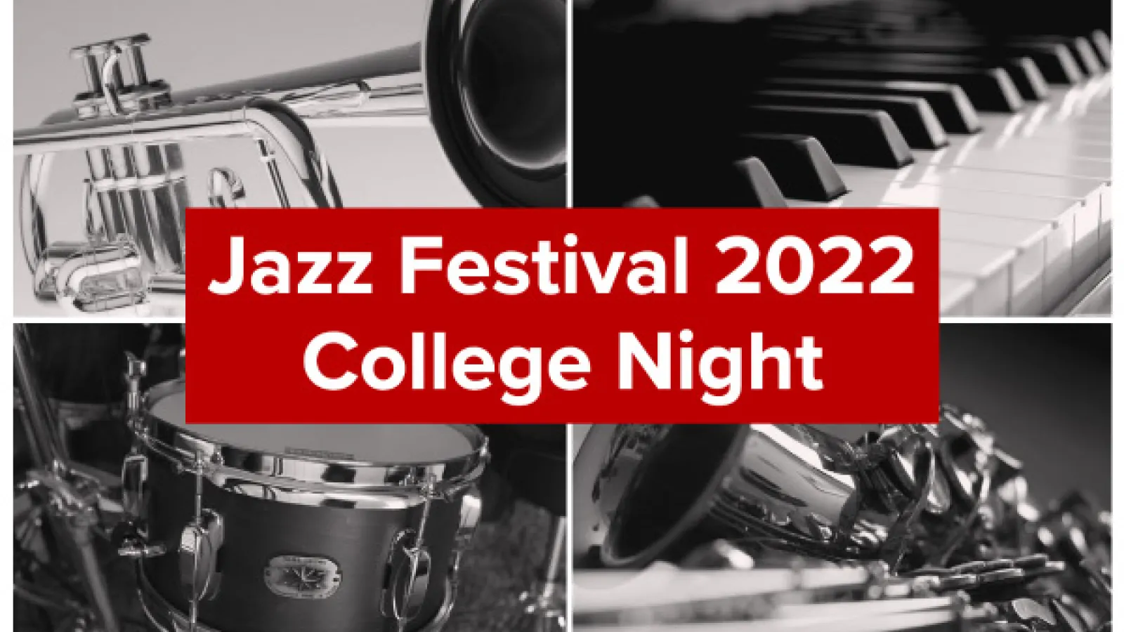Jazz Festival 2022 College Night photo collage