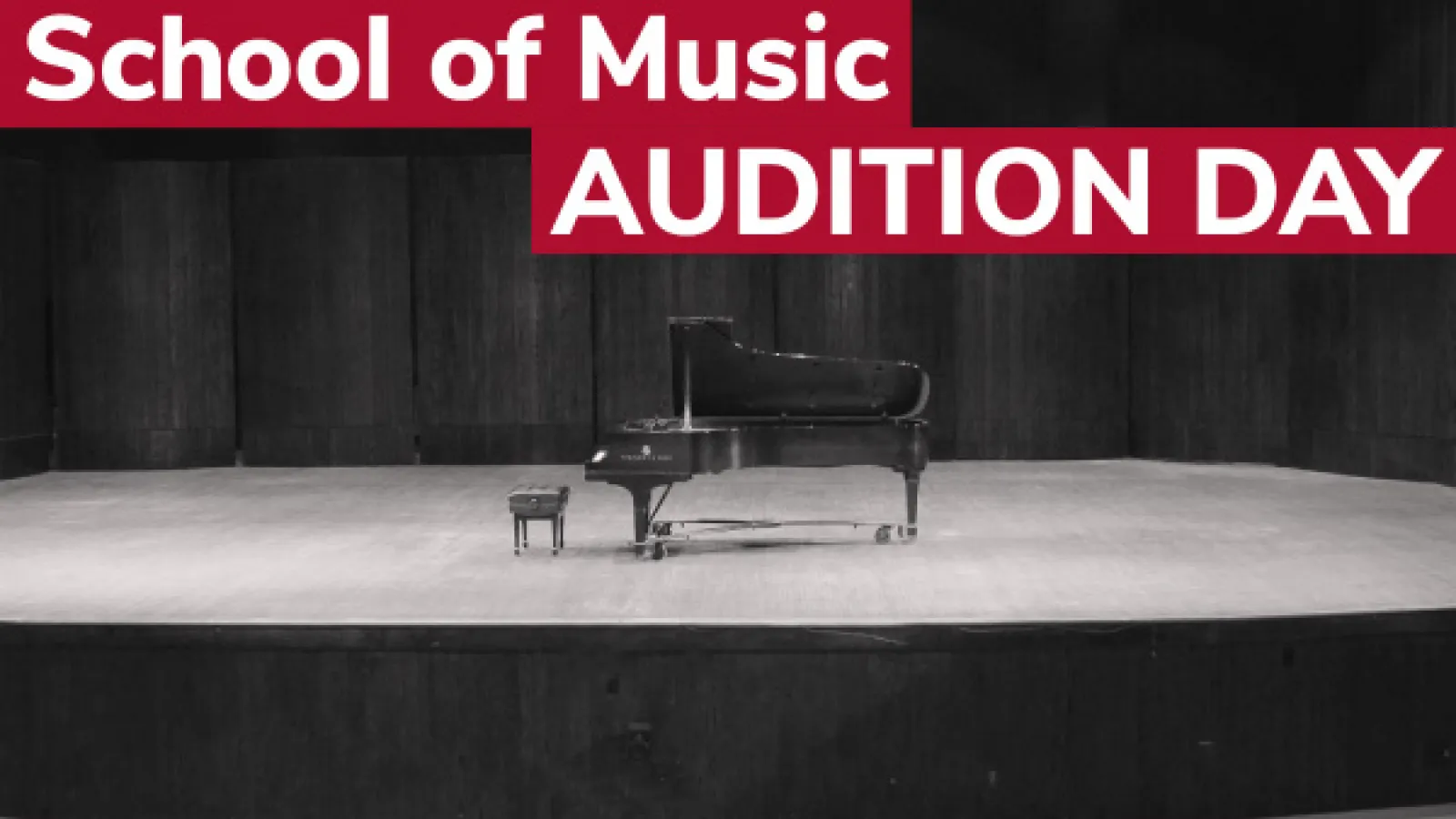 School of Music Audition Day event