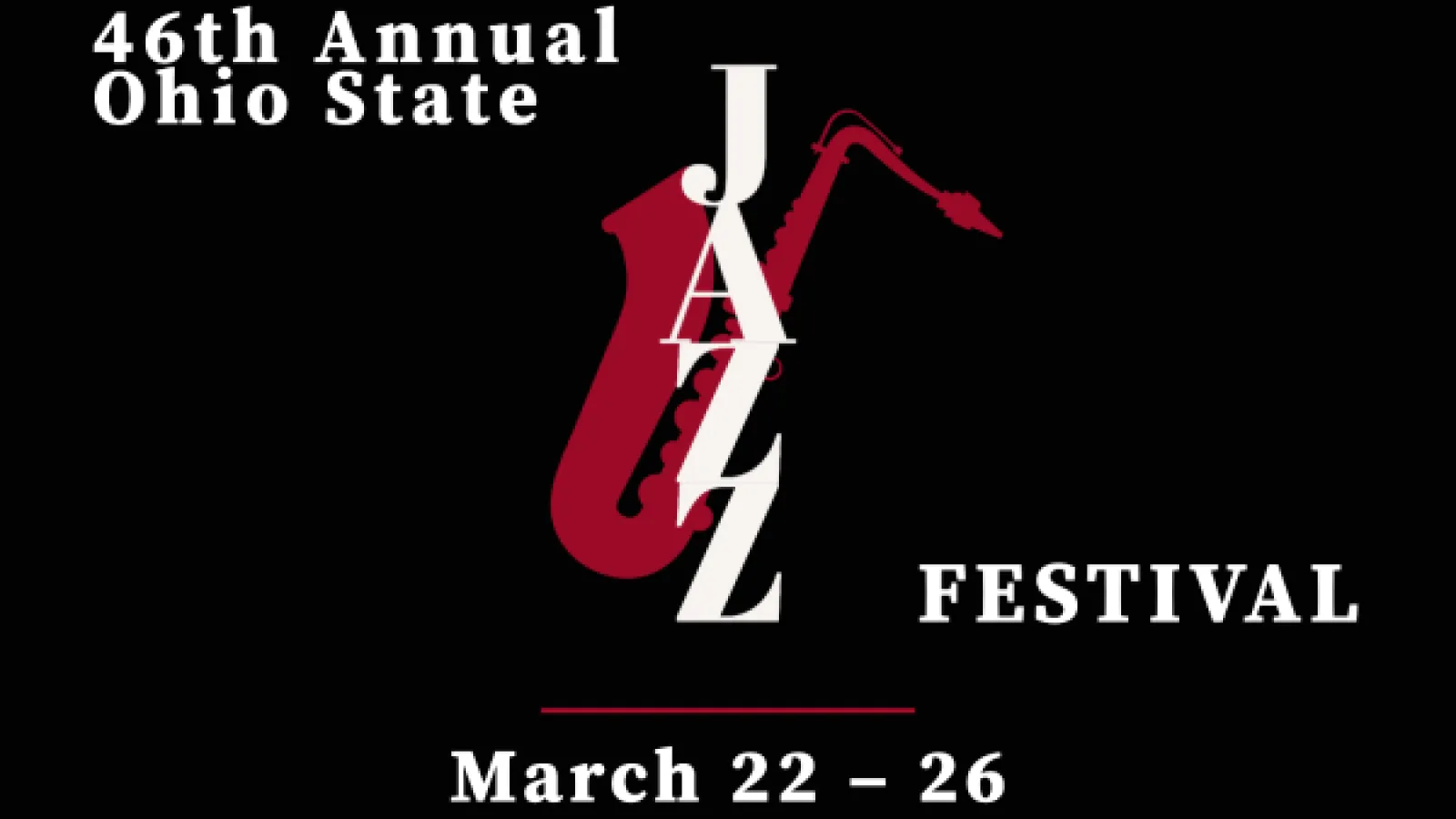 46th Annual Ohio State Jazz Festival logo
