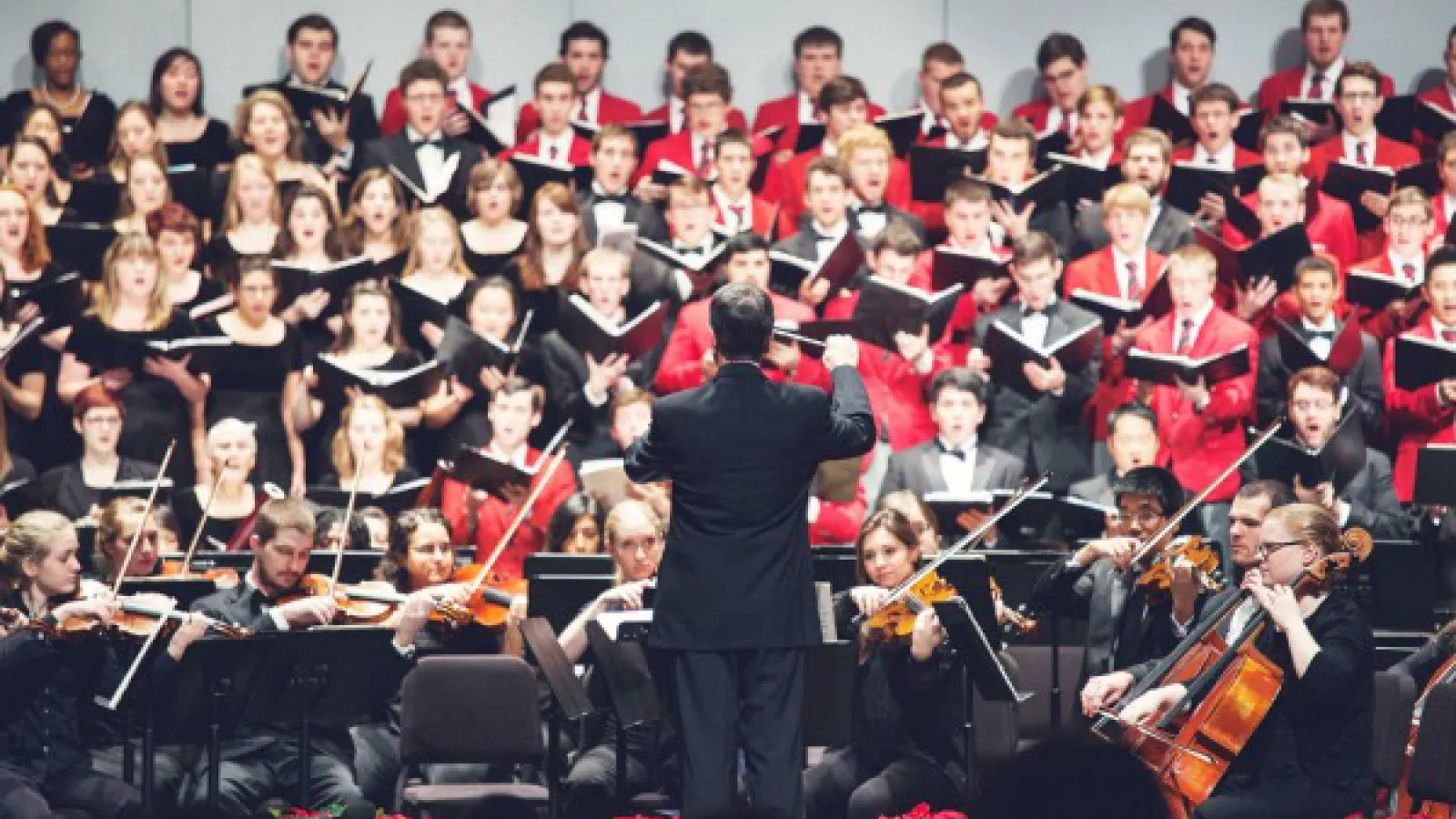 Celebration concert with Robert Ward conducting the choirs and orchestra