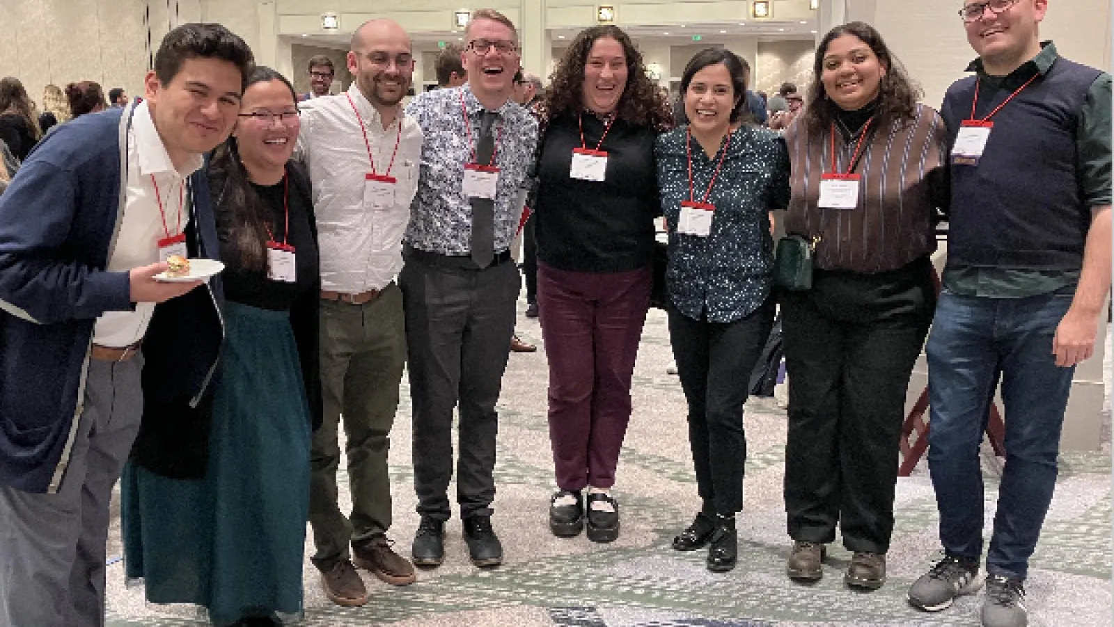 Student presenters at AMS Conference