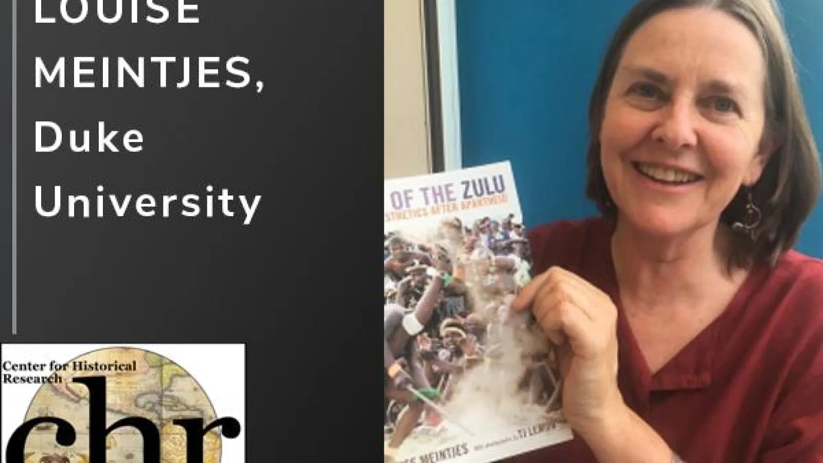 Louise Meintjes presents musicology lecture