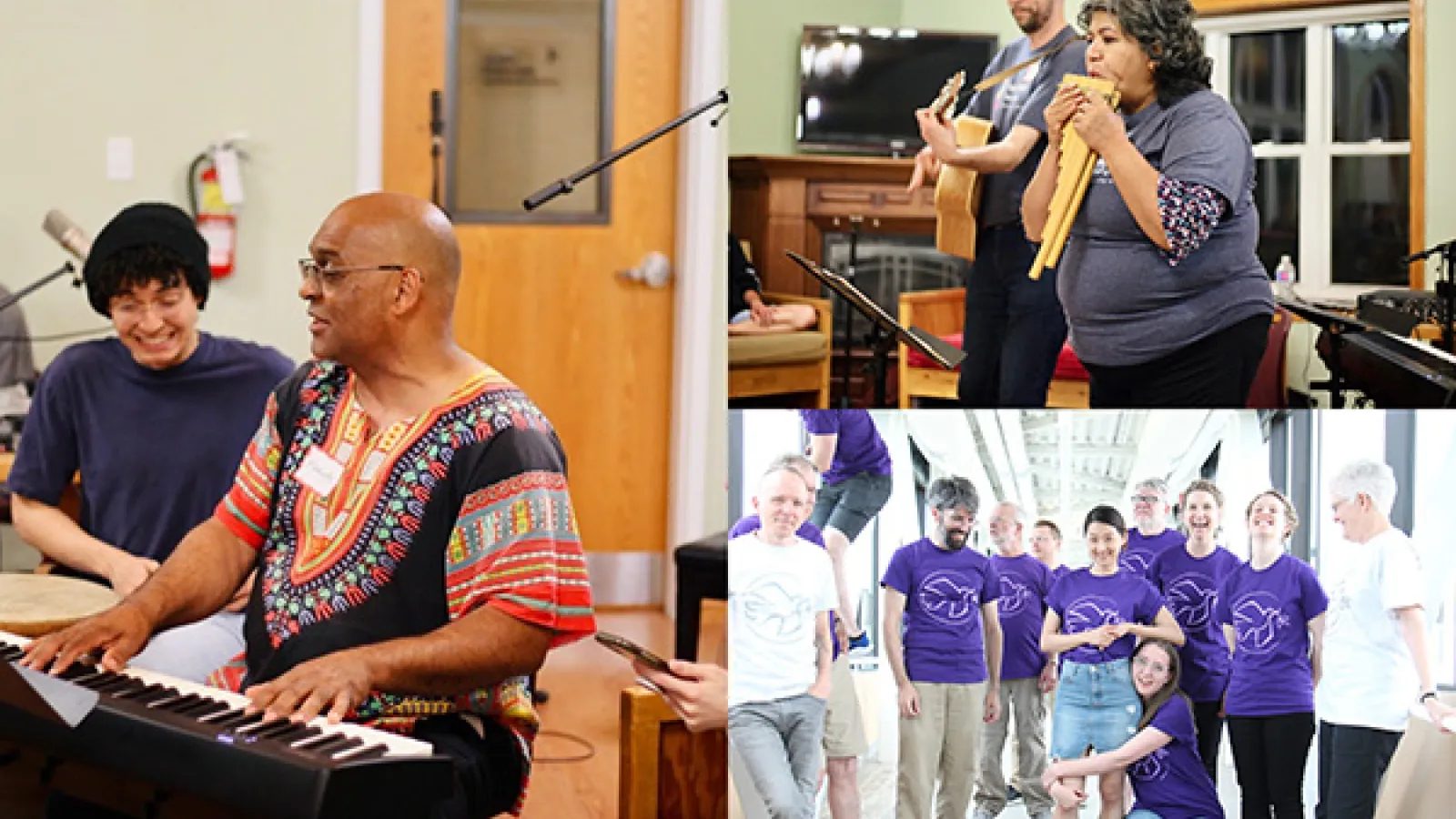Collage of small ensembles
