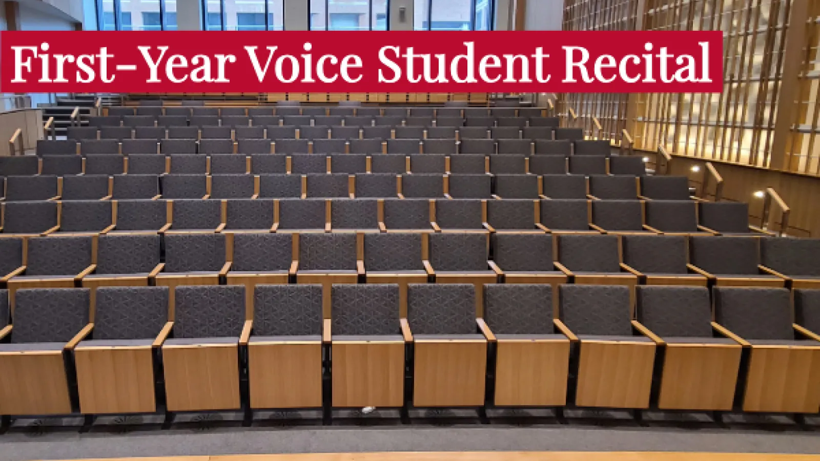 First-year voice student recital