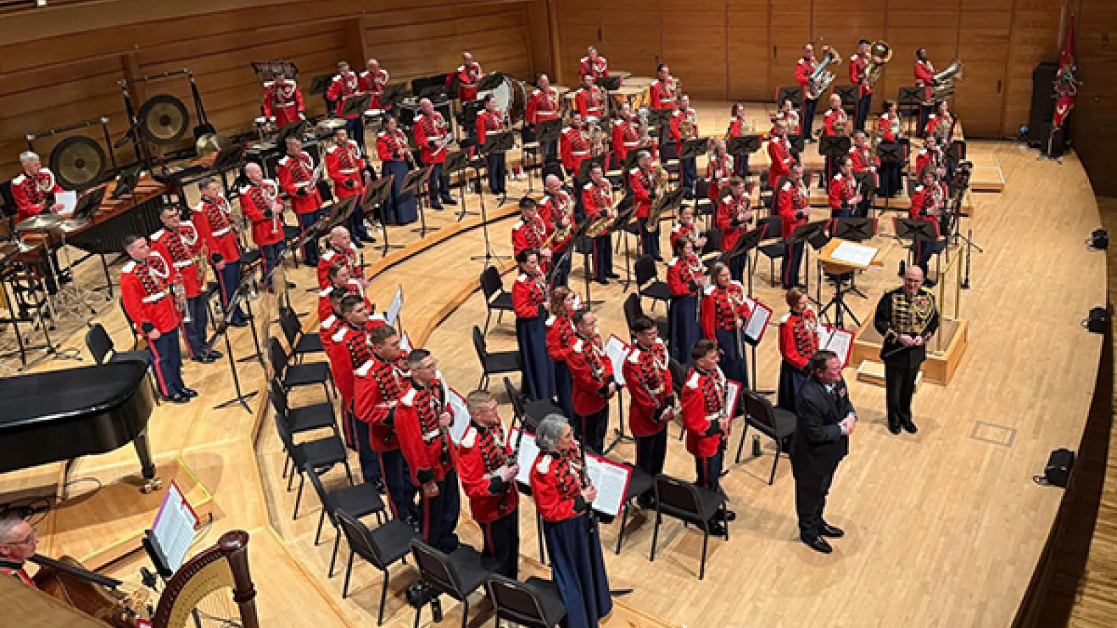 Onsby Rose accepts applause following world premiere