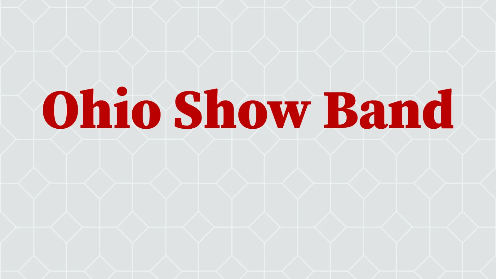 Ohio Show Band event