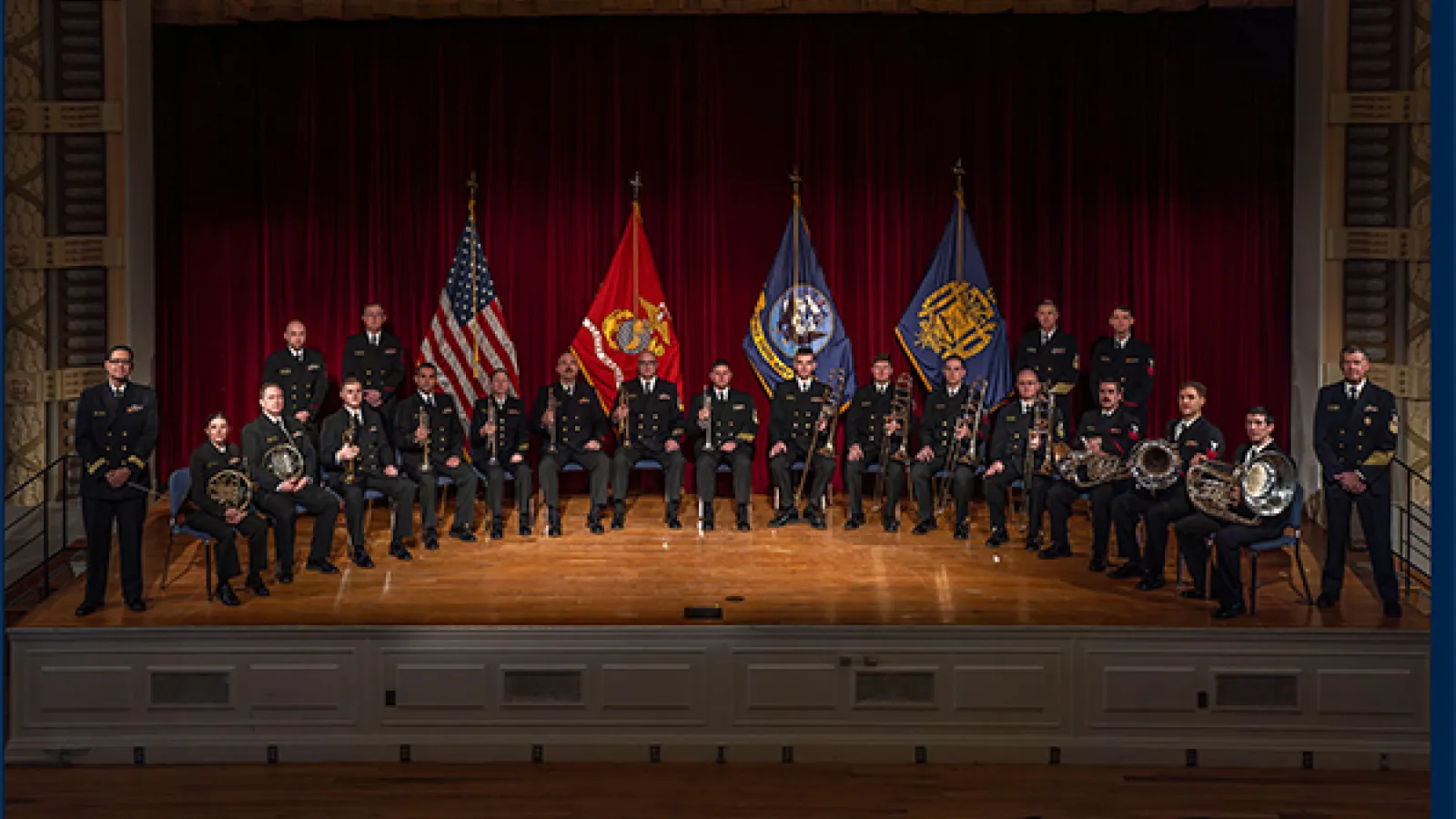 US Naval Academy Band Brass Ensemble presents concert