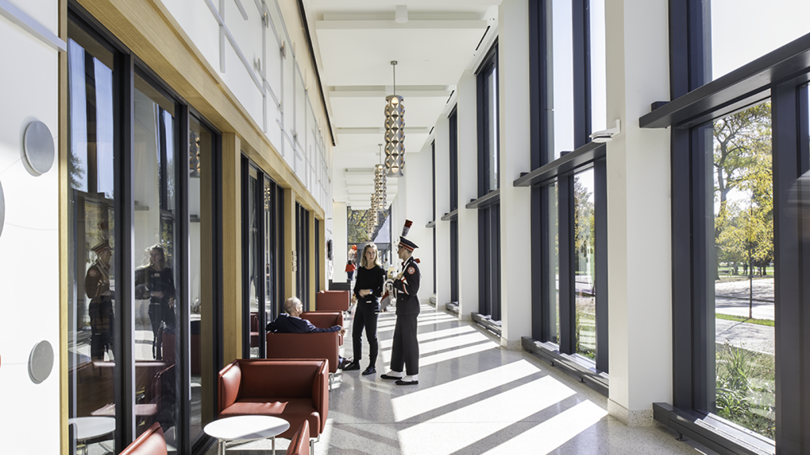 Lobby of Timashev Music Building