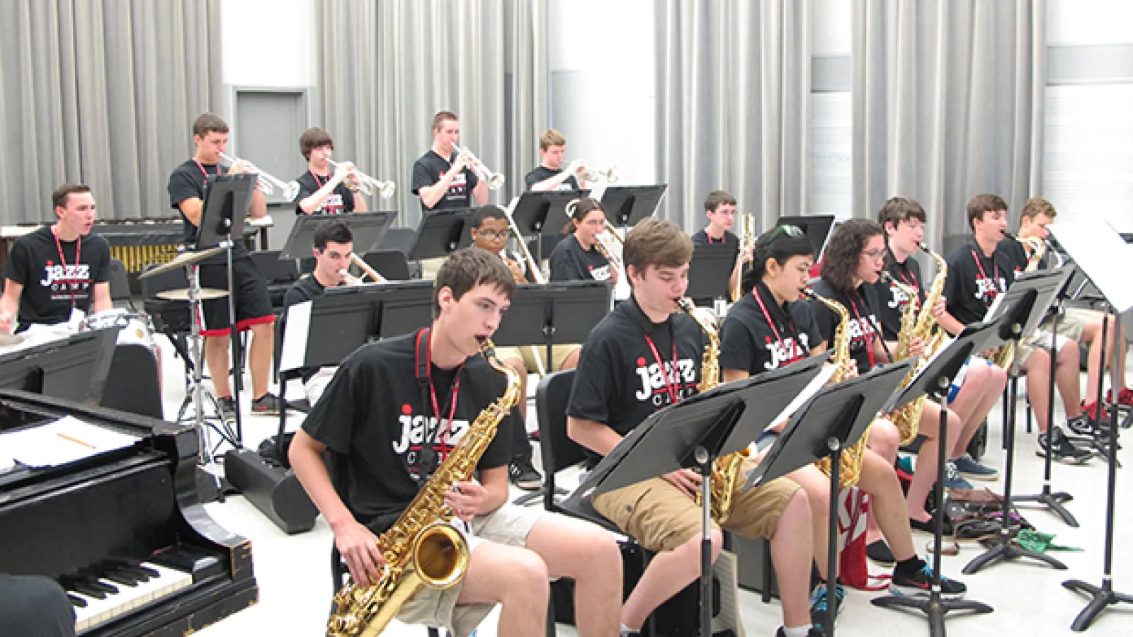 Jazz Camp big band 2