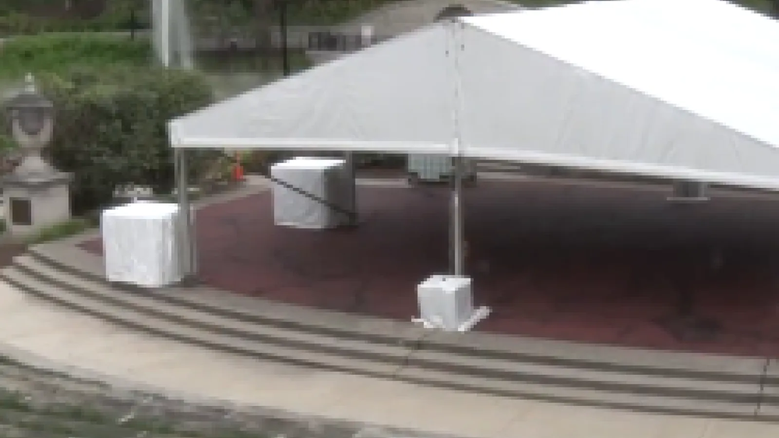 Tent at Browning Amphitheatre