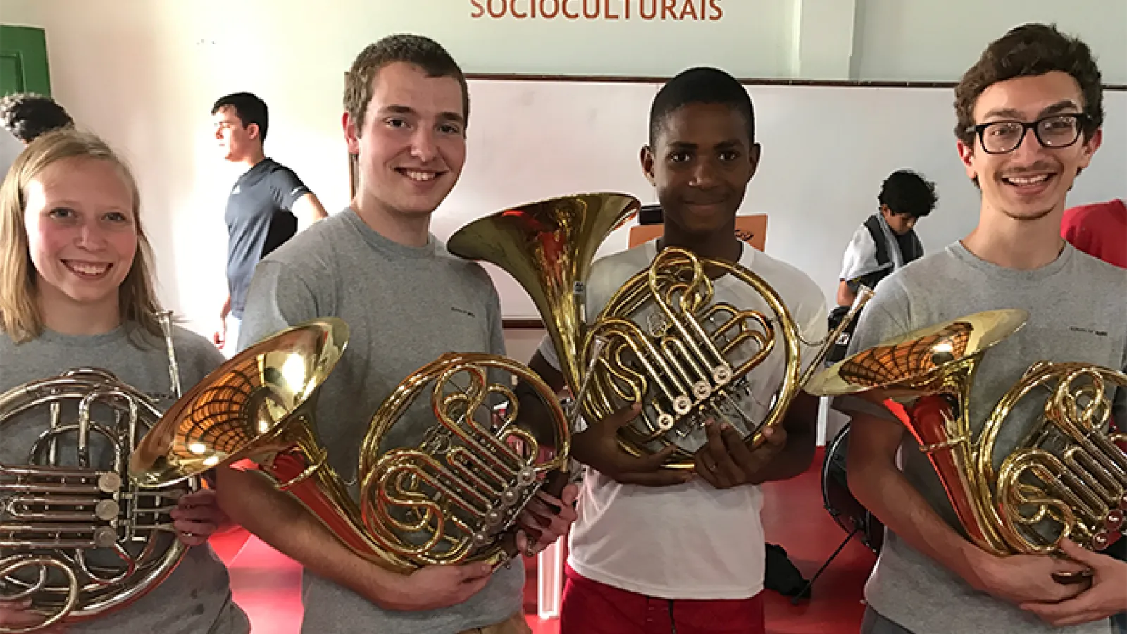 Horn players