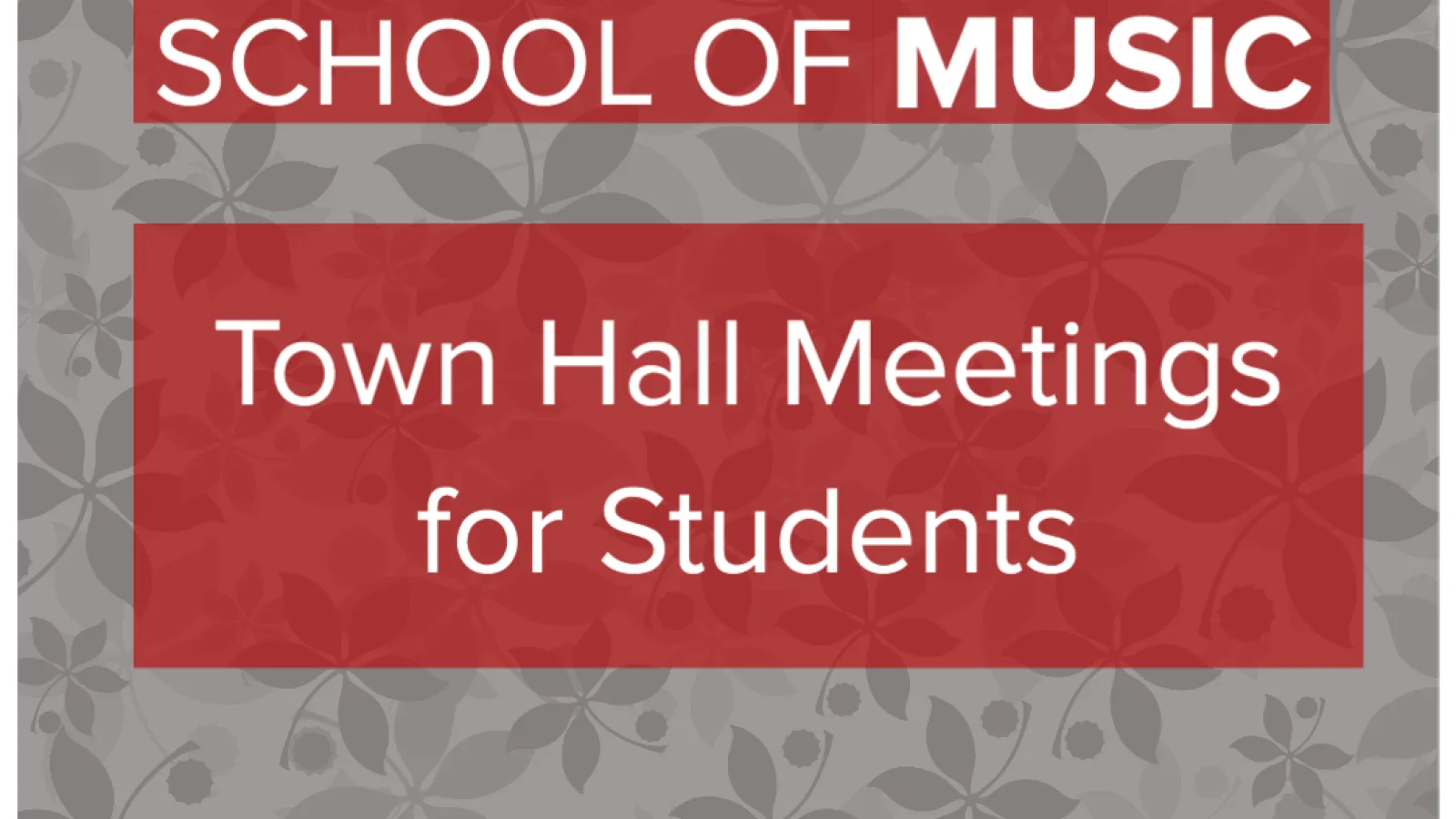 Town Hall Meetings