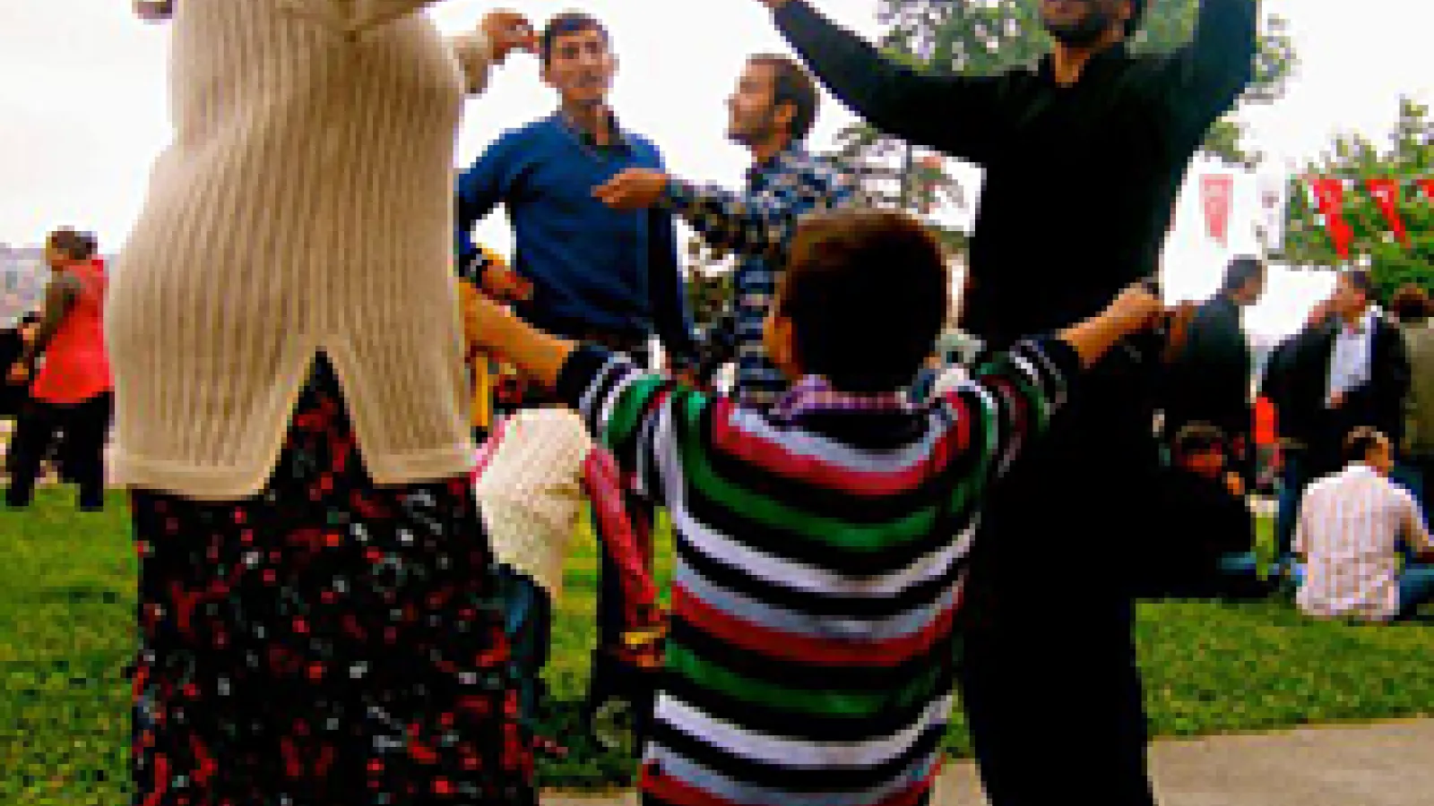 Turkish Roman dancers