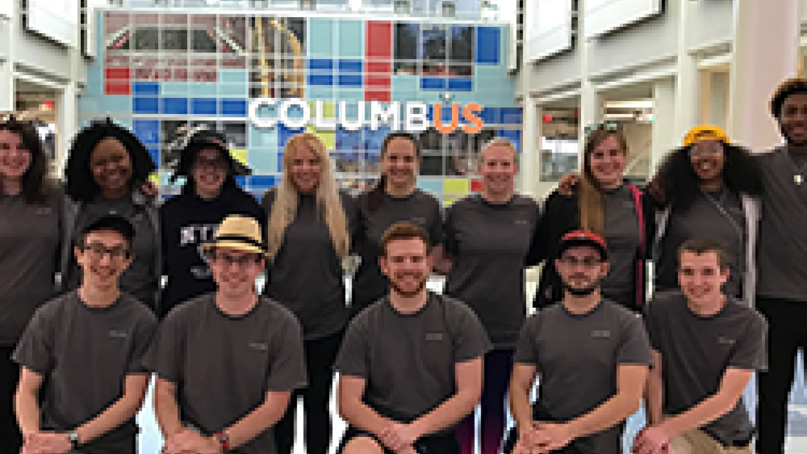 The Brazilian Experience group at Port Columbus