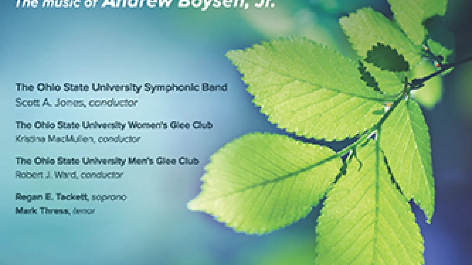 Symphonic Band's CD cover