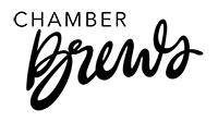 Chamber Brews word art logo