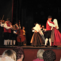 Slovenian folk dancers and musicians Slovenian folk dancers and musicians