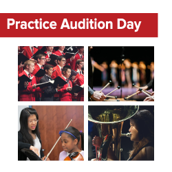 Practice Audition Day Practice Audition Day