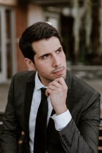 Photograph of piano instructor