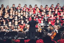 Celebration concert with Robert Ward conducting the choirs and orchestra