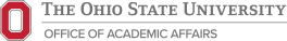 The Ohio State University Office of Academic Affairs logo