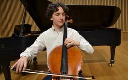 Man playing cello
