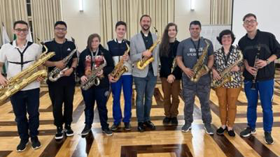 Torres and saxophonists