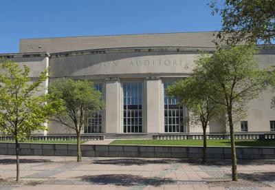 Mershon Auditorium in daylight