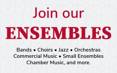 Join our Ensembles information for autumn