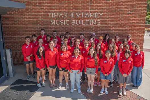 School of Music Ambassadors 2026-2027