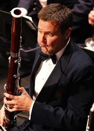 Jesse Schartz, assistant teaching professor of bassoon