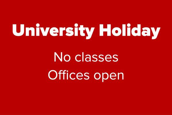 Thanksgiving Recess (University Closed)