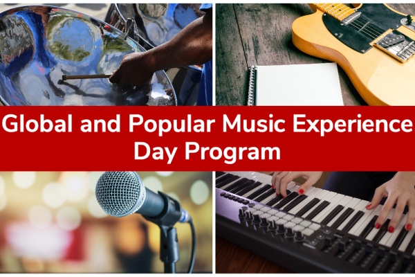 Global and Popular Music Experience photo collage