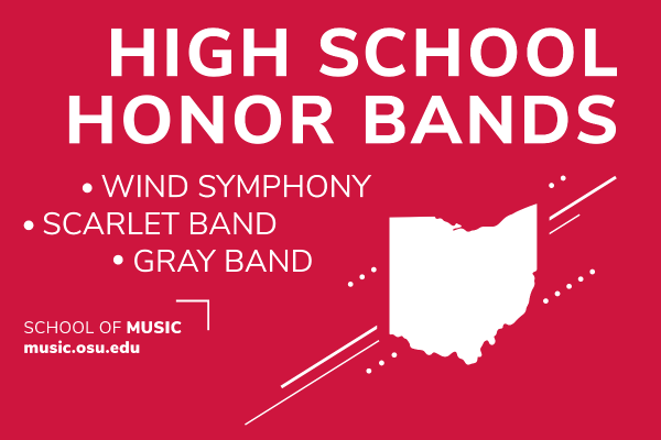 High School Honor Bands design
