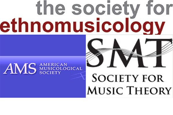 Musicology and music theory organization logos
