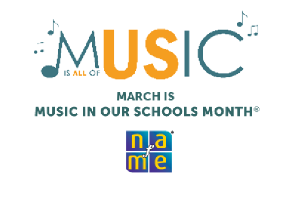 March is Music in Our Schools Month NAfME logo