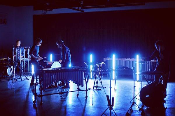 Sandbox Percussion in performance