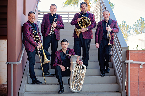 Boston Brass, special guests at Wind Symphony concert 11-22-24