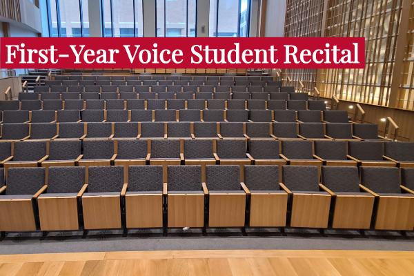 First-year voice student recital