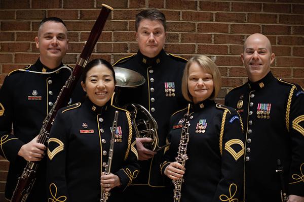 Guest recital, US Army Band Woodwind Quintet