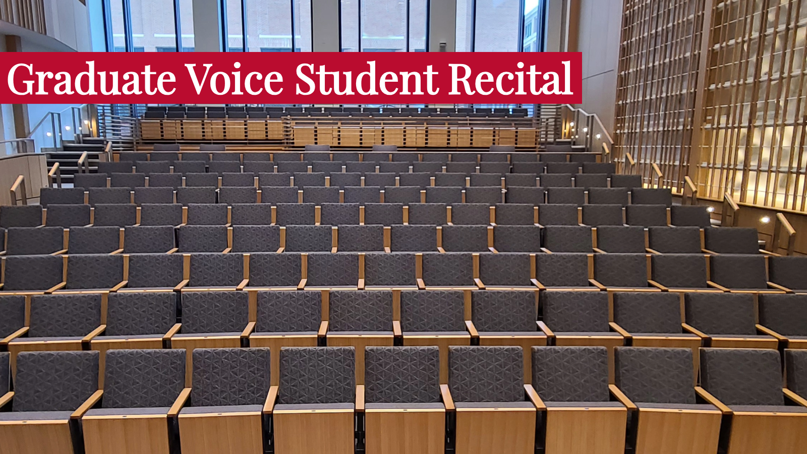 Graduate voice student recital