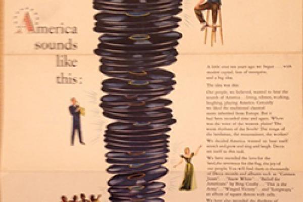 America sounds like this (Decca Records ad)